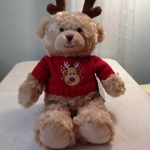 NWT NY & C Christmas Reindeer Bear